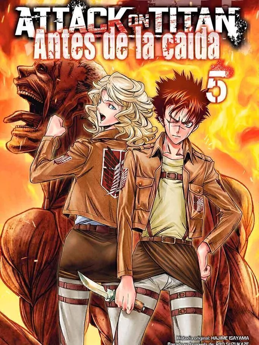 KODANSHA - ATTACK ON TITAN: ANTES DE LA CAÍDA  Vol. 05 - OVNIMANGA ARG 1