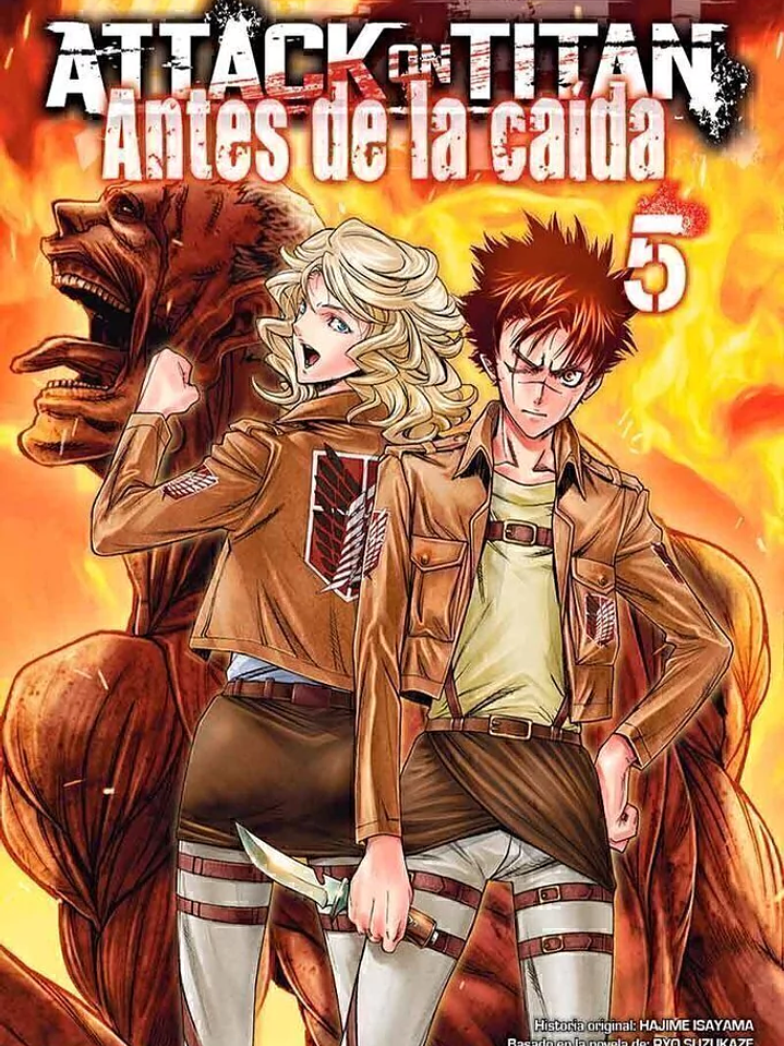 KODANSHA - ATTACK ON TITAN: ANTES DE LA CAÍDA  Vol. 05 - OVNIMANGA ARG 1