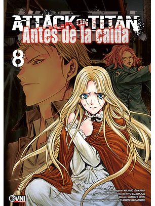 KODANSHA - ATTACK ON TITAN: ANTES DE LA CAÍDA  Vol. 08 - OVNIMANGA ARG