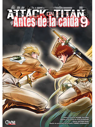 KODANSHA - ATTACK ON TITAN: ANTES DE LA CAÍDA  Vol. 09 - OVNIMANGA ARG