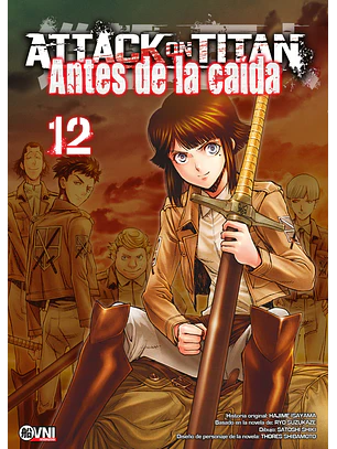KODANSHA - ATTACK ON TITAN: ANTES DE LA CAÍDA  Vol. 12 - OVNIMANGA ARG