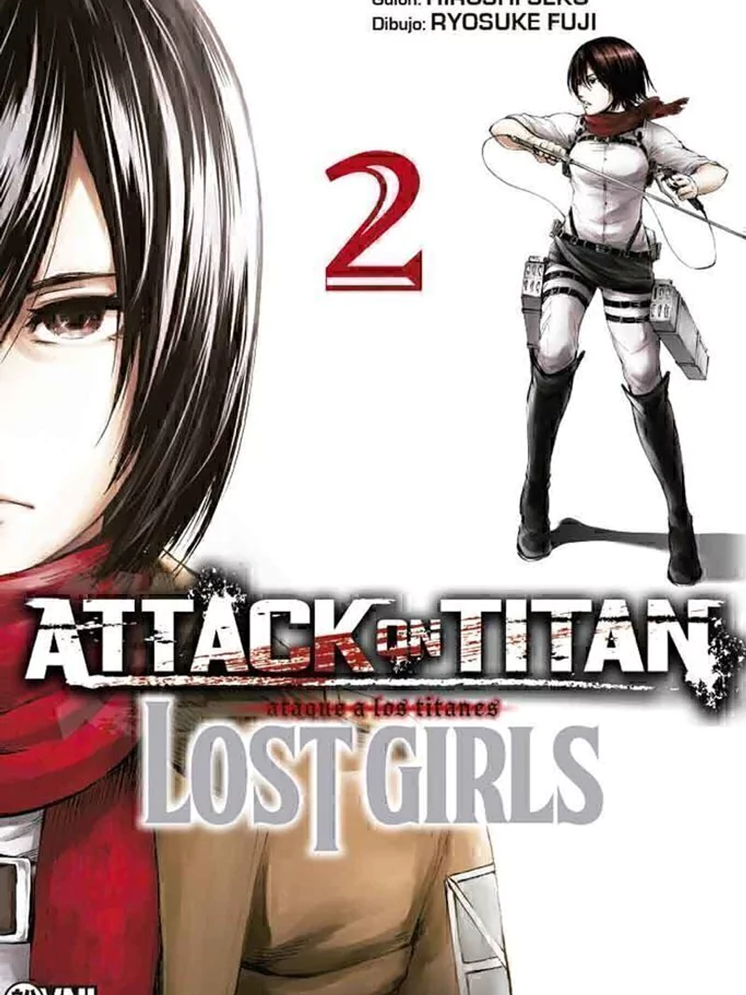 KODANSHA - ATTACK ON TITAN: LOST GIRLS  Vol. 02 (2da Edición) - OVNIMANGA ARG 1