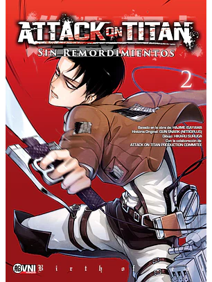 KODANSHA - ATTACK ON TITAN: SIN REMORDIMIENTOS Vol. 02 (3ra Edición) - OVNIMANGA ARG