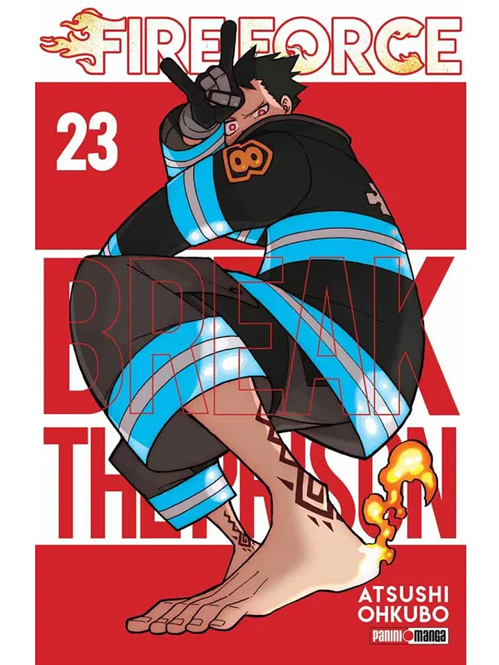 FIRE FORCE 22 - PANINI ARG  1