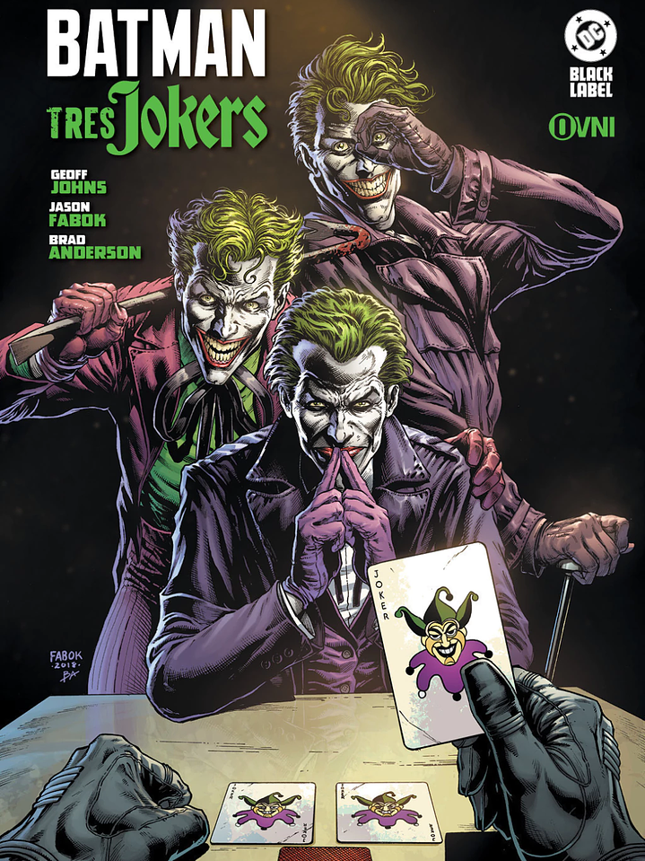BATMAN: TRES JOKERS (EDICIÓN DELUXE) - OVNI PRESS 1