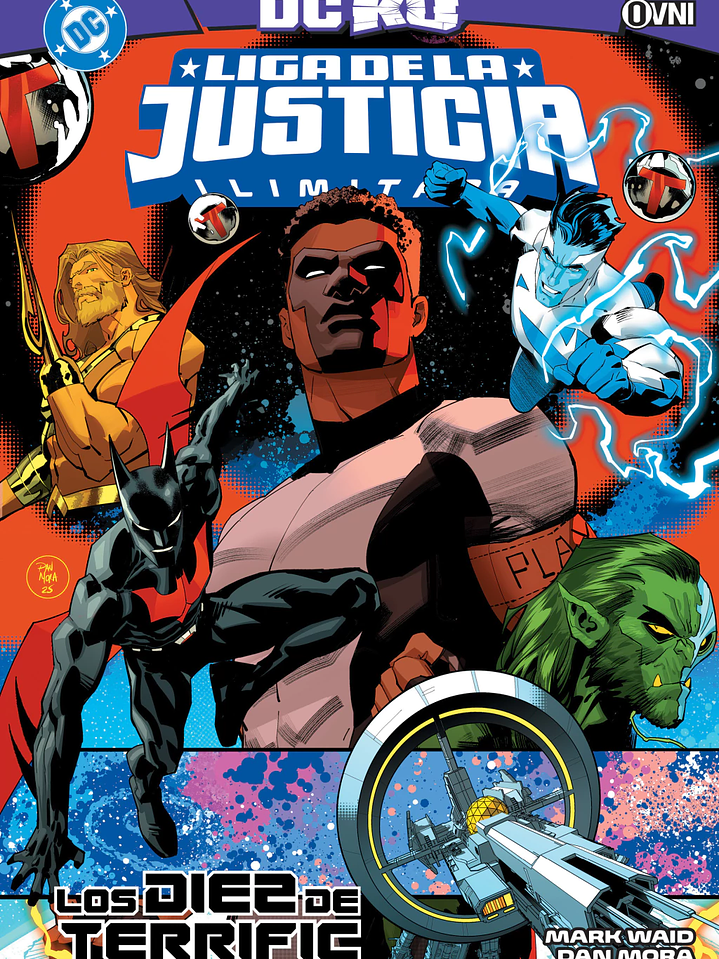 LIGA DE LA JUSTICIA ILIMITADA VOL 4: LOS DIEZ- OVNI PRESS 1