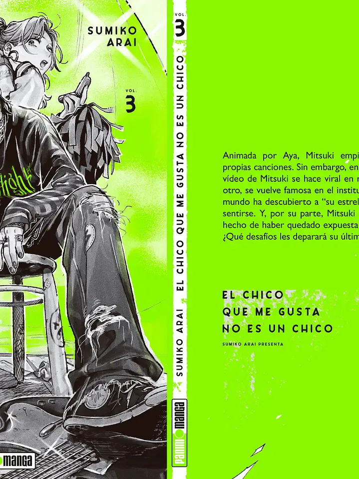 EL CHICO QUE ME GUSTA NO ES UN CHICO #03 ALTERNATIVA- PANINI ESP 3