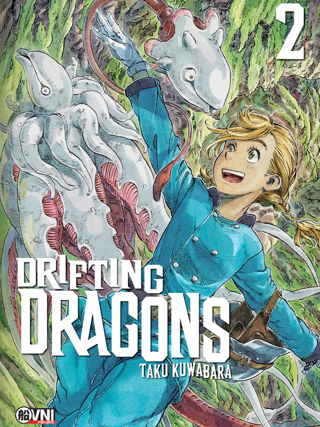 KODANSHA - DRIFTING DRAGONS Vol. 02 - OVNIMANGA ARG 1