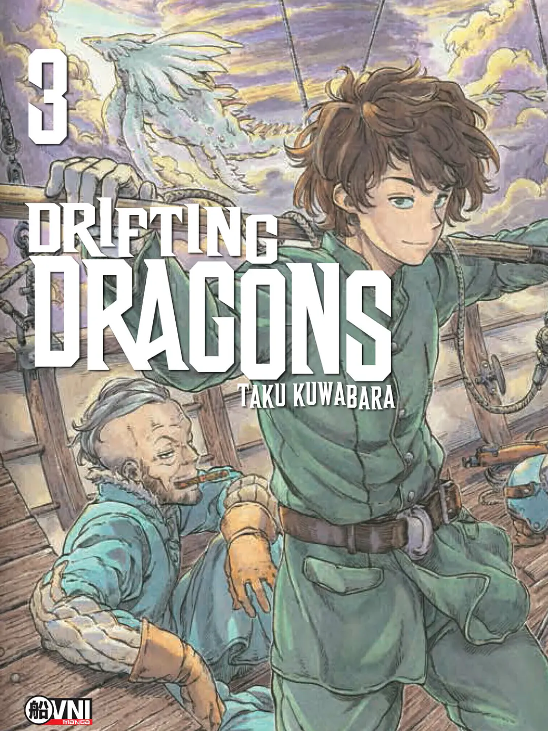 KODANSHA - DRIFTING DRAGONS Vol. 03 - OVNIMANGA ARG 1