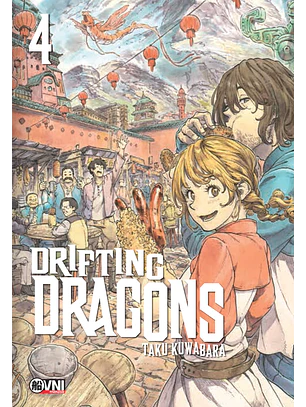 KODANSHA - DRIFTING DRAGONS Vol. 04 - OVNIMANGA ARG