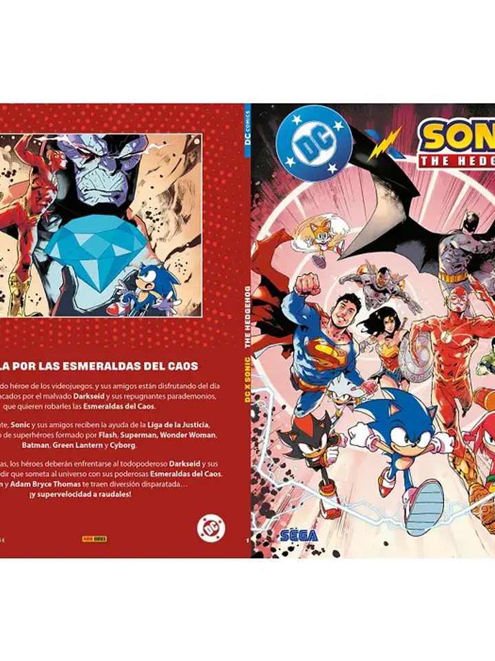 DC X SONIC 01 - PANINI COMICS ESP 2