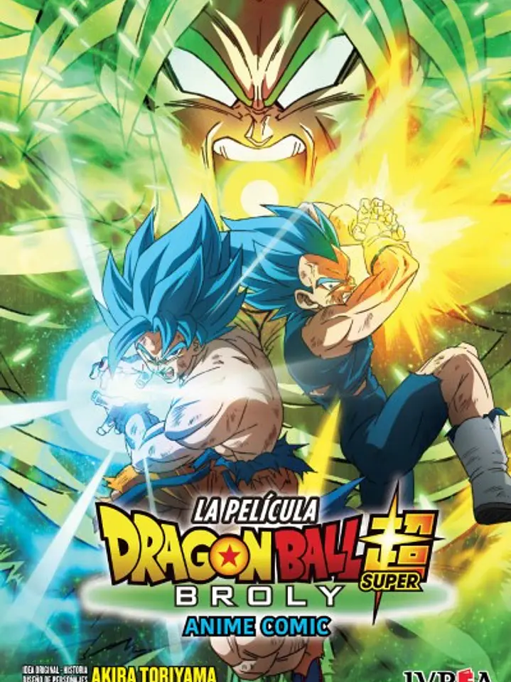 DRAGON BALL SUPER: BROLY -ANIME COMIC- IVREA ARG 1