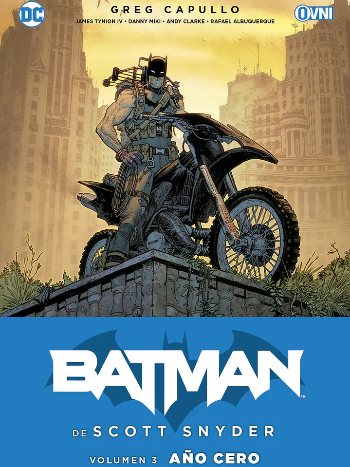 BATMAN DE SCOTT SNYDER VOL 3: AÑO CERO - OVNI PRESS 1