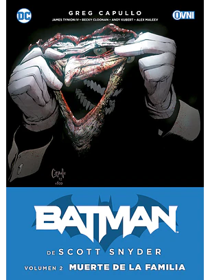 BATMAN DE SCOTT SNYDER VOL 2: MUERTE DE LA FAMILIA - OVNI PRESS