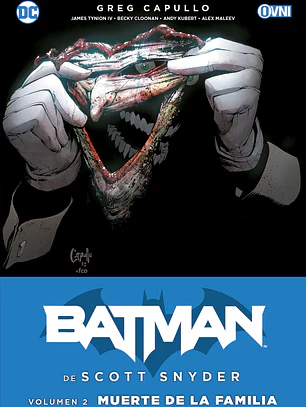 BATMAN DE SCOTT SNYDER VOL 2: MUERTE DE LA FAMILIA - OVNI PRESS