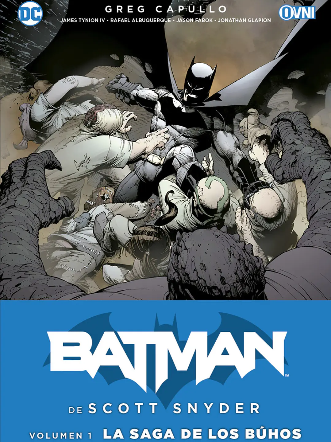 BATMAN DE SCOTT SNYDER VOL 1: LA CORTE DE LOS BÚHOS - OVNI PRESS 1