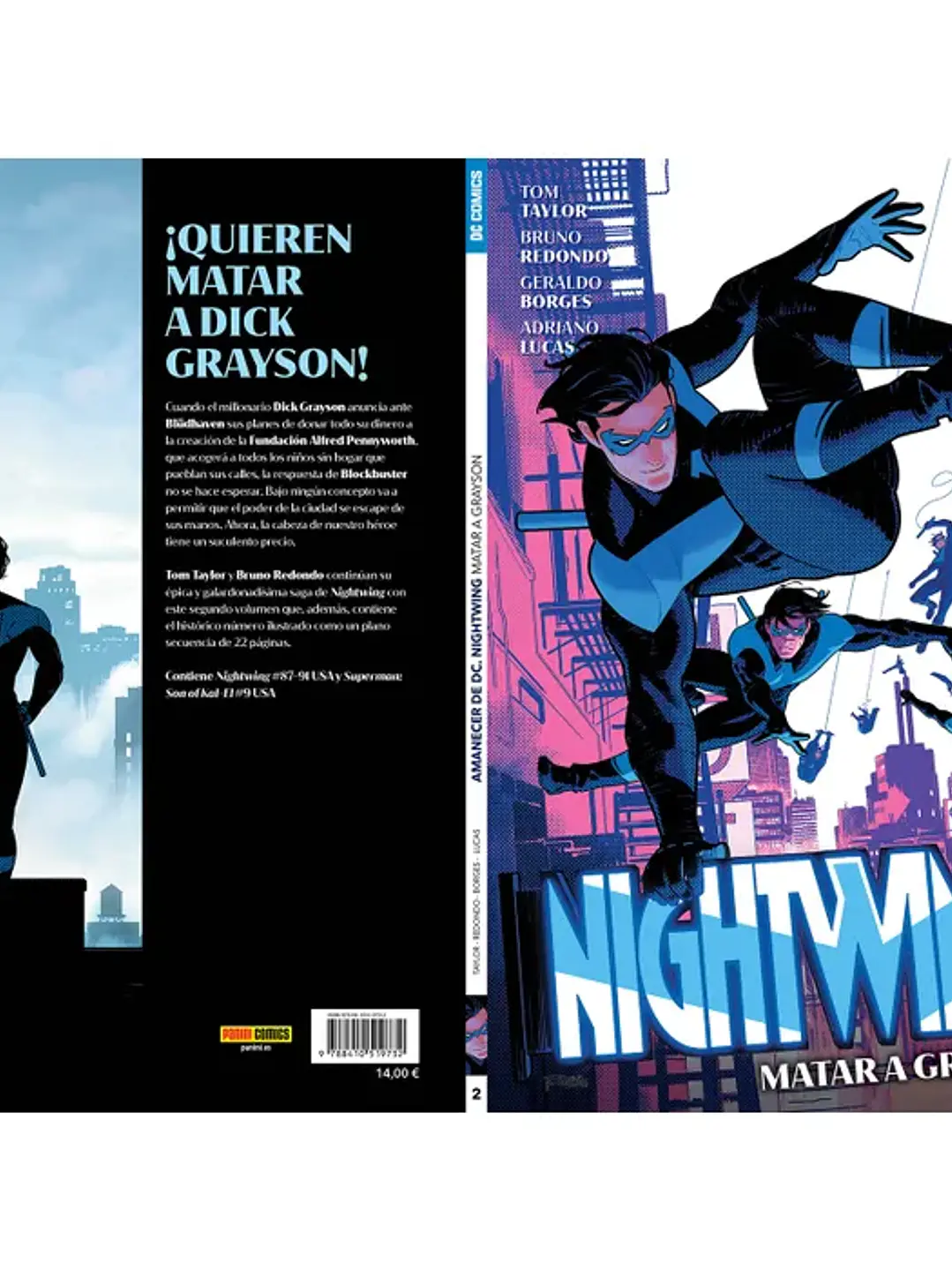 AMANECER DE DC: NIGHTWING VOL 2 - PANINI ESP 2