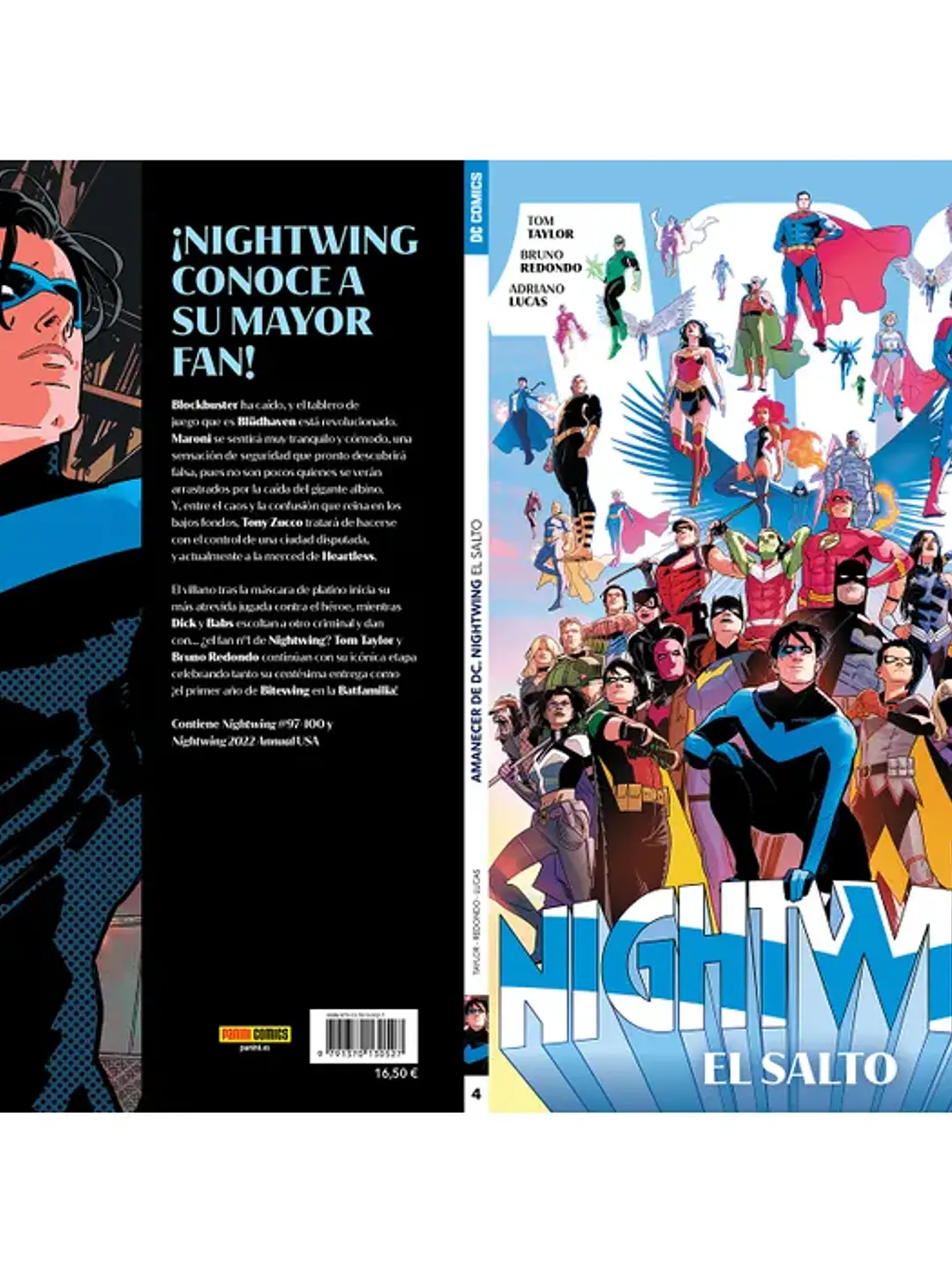 AMANECER DE DC: NIGHTWING VOL 4 - PANINI ESP 2