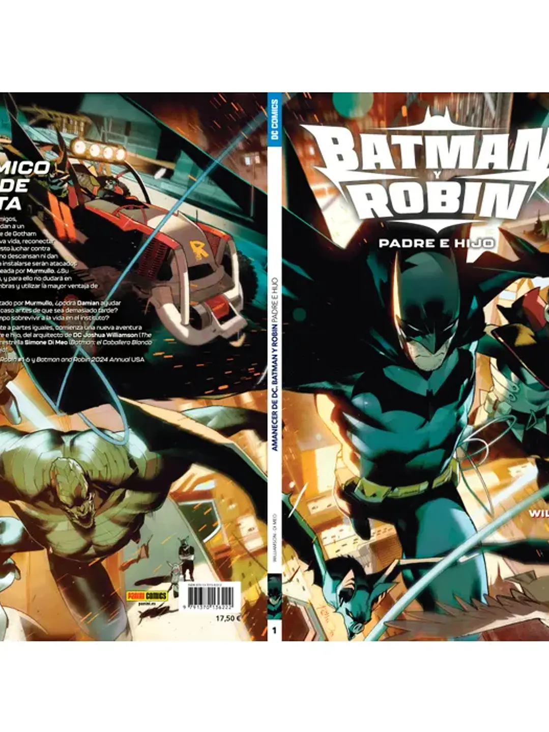 AMANECER DE DC: BATMAN Y ROBIN VOL 1 - PANINI ESP 2
