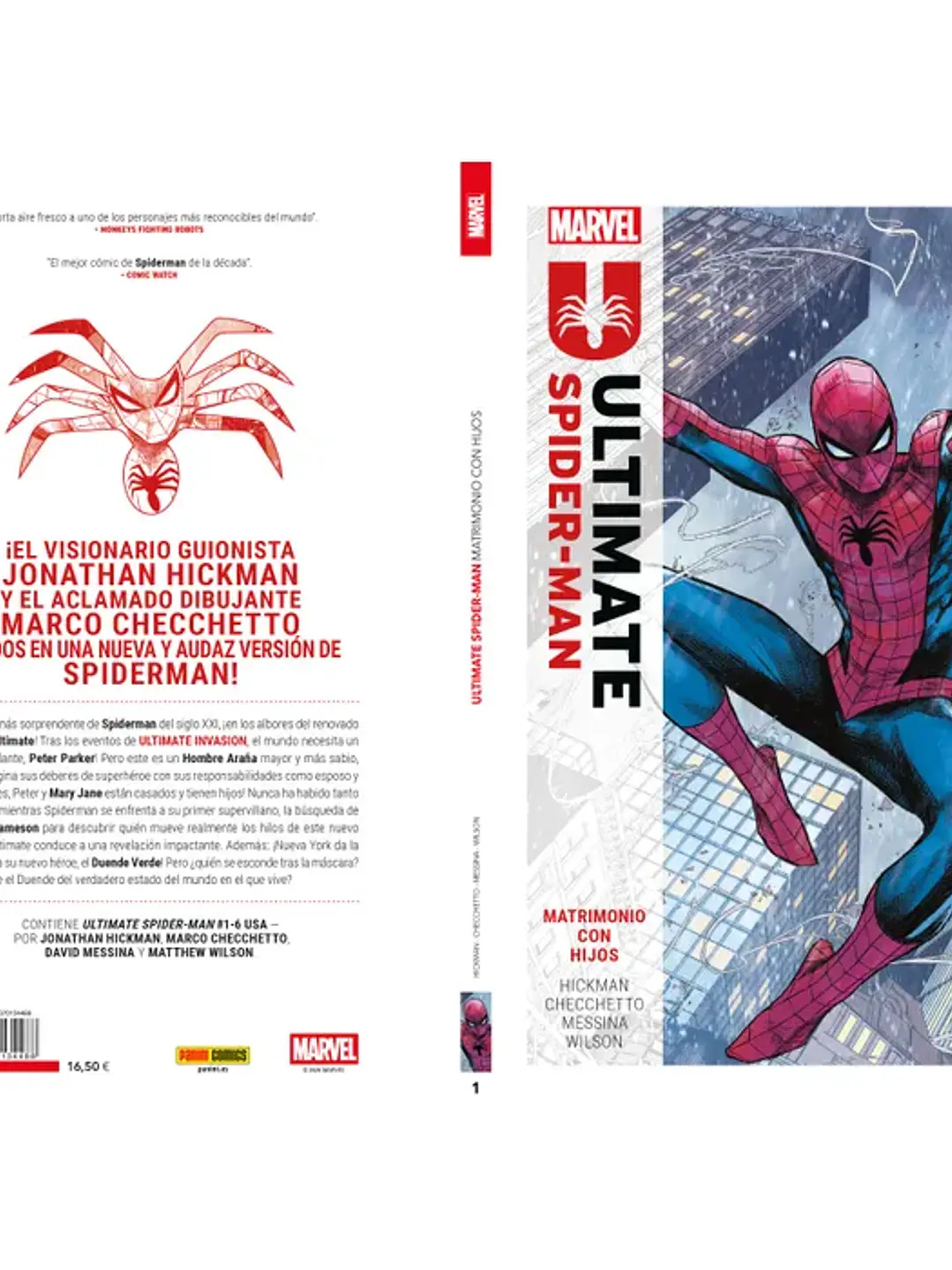 ULTIMATE SPIDER-MAN VOL 1 - PANINI ESP 2