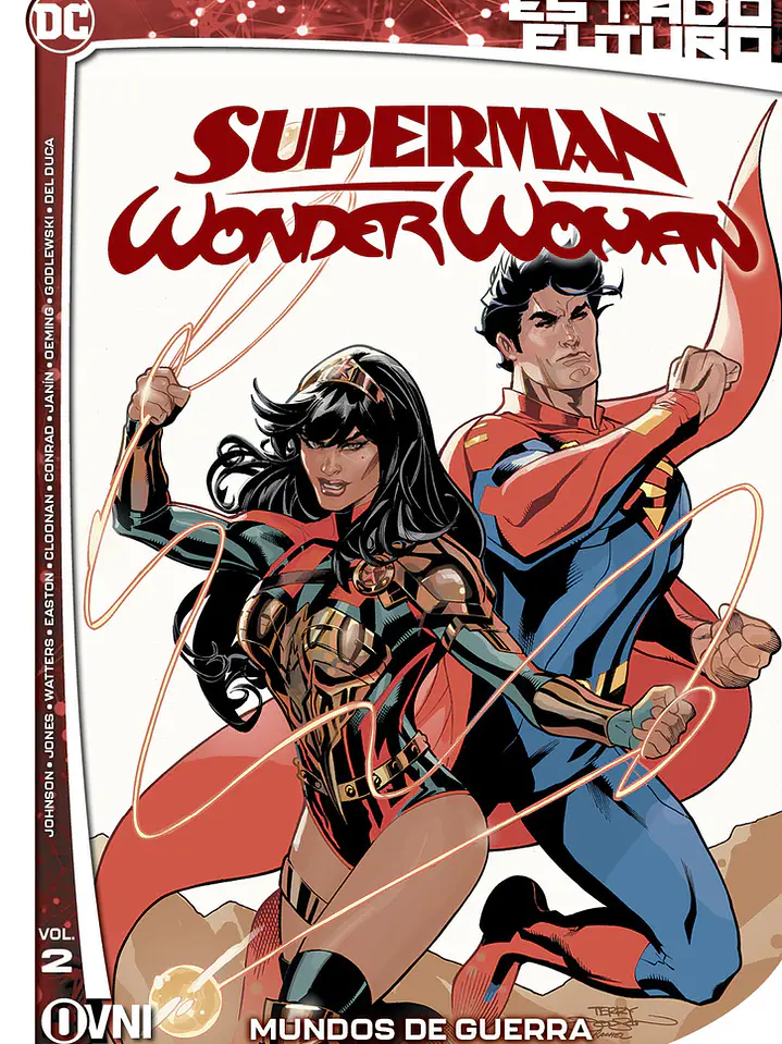 DC - ESTADO FUTURO: SUPERMAN-WONDER WOMAN VOL 2 - OVNI PRESS 1
