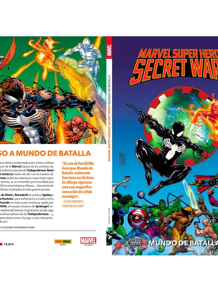 MARVEL SUPER HEROES: SECRET WARS MUNDO DE BATALLA - PANINI COMICS ESP 2