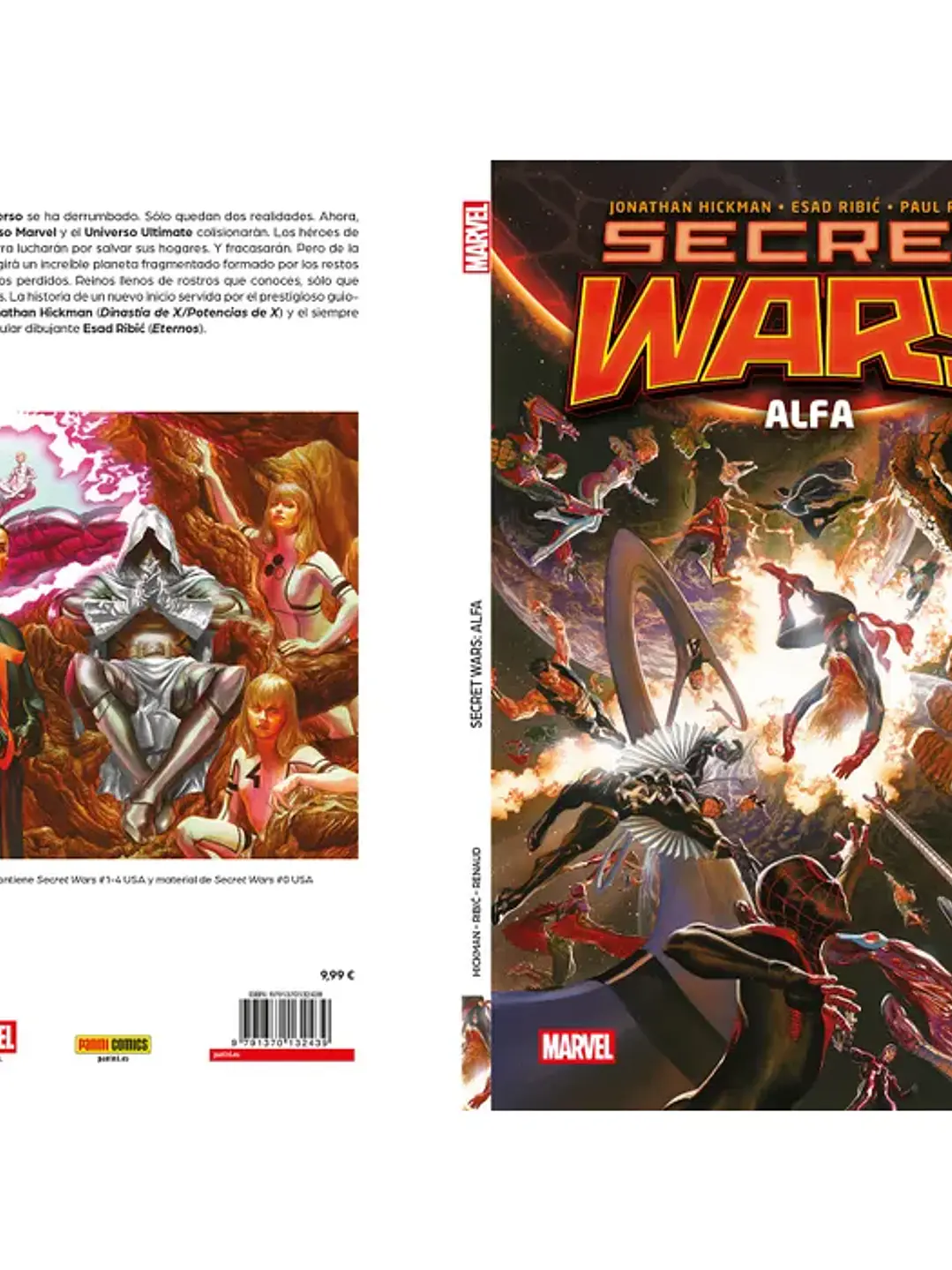 MARVEL ESSENTIALS: SECRET WARS ALFA - PANINI COMICS ESP 2
