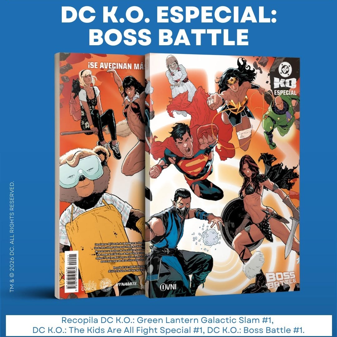 DC K.O. PACK (1-9 + ESPECIAL BOSS BATTLE) - OVNI PRESS 2