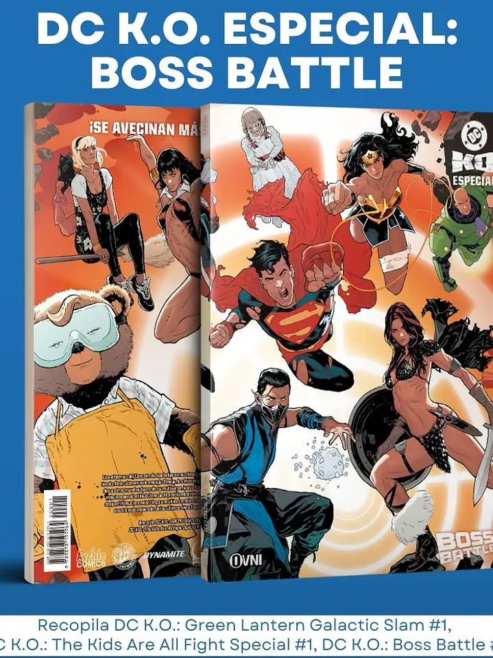 DC K.O. PACK (1-9 + ESPECIAL BOSS BATTLE) - OVNI PRESS 2