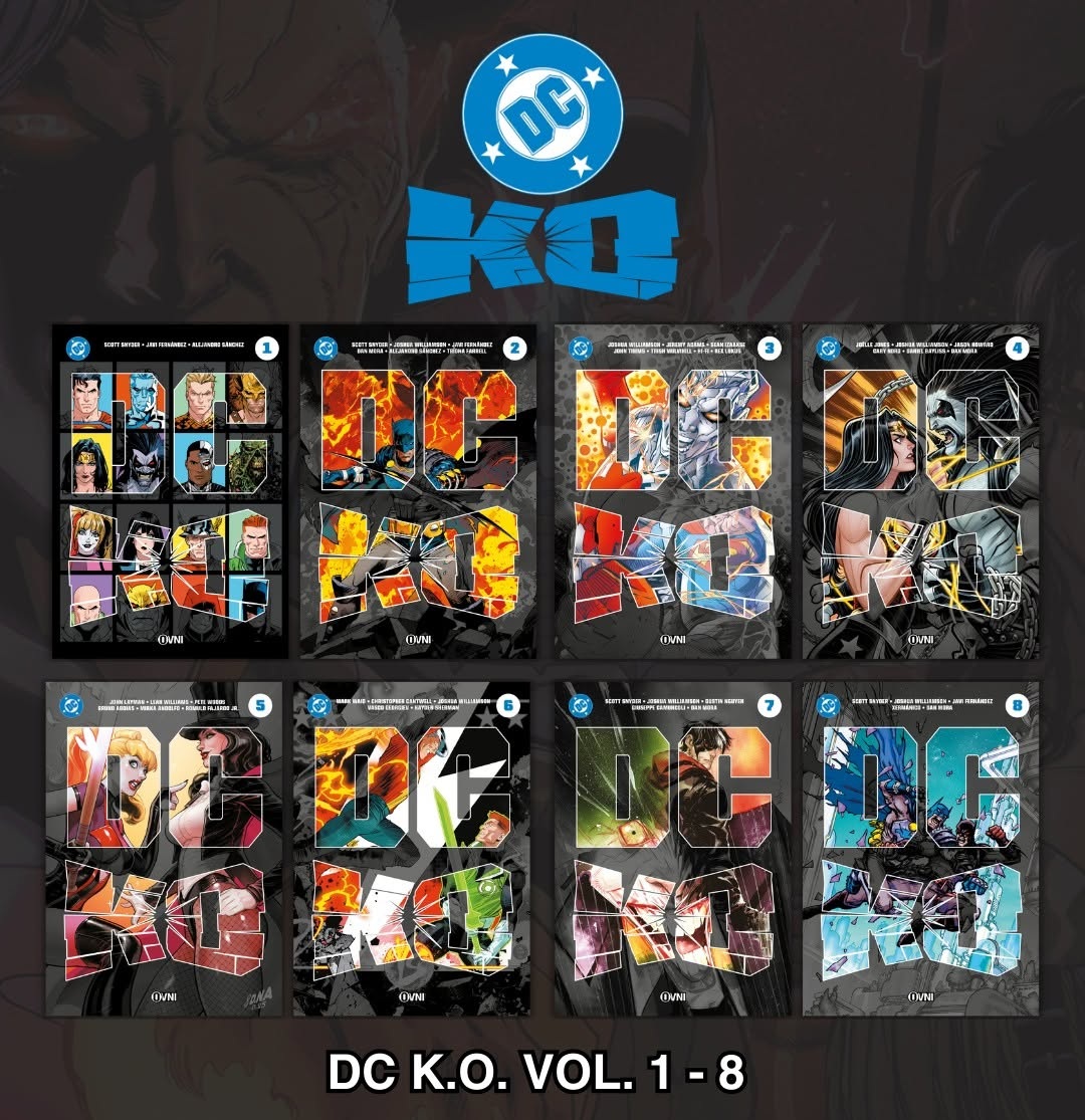 DC K.O. PACK (1-9 + ESPECIAL BOSS BATTLE) - OVNI PRESS 1