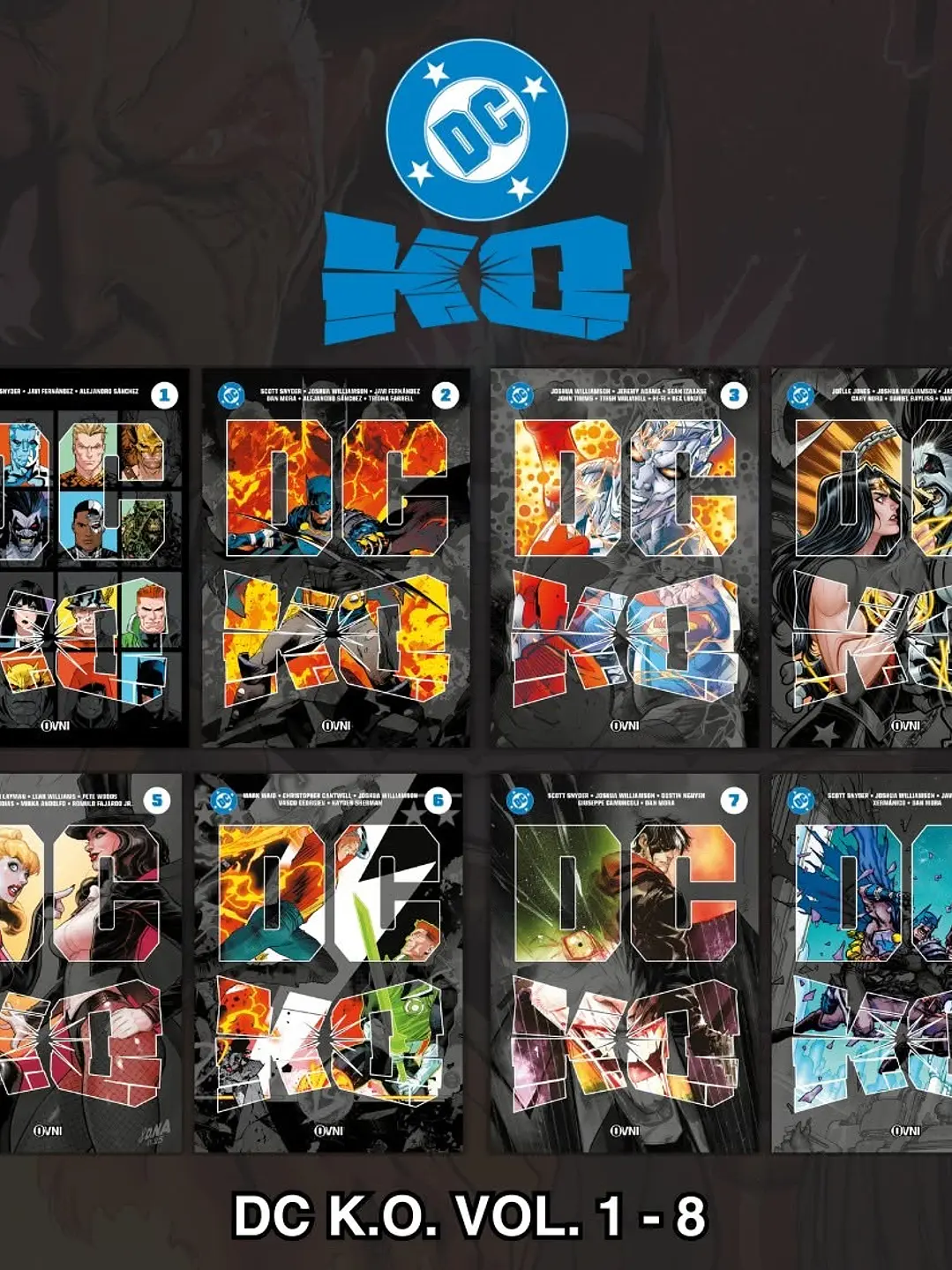 DC K.O. PACK (1-9 + ESPECIAL BOSS BATTLE) - OVNI PRESS 1