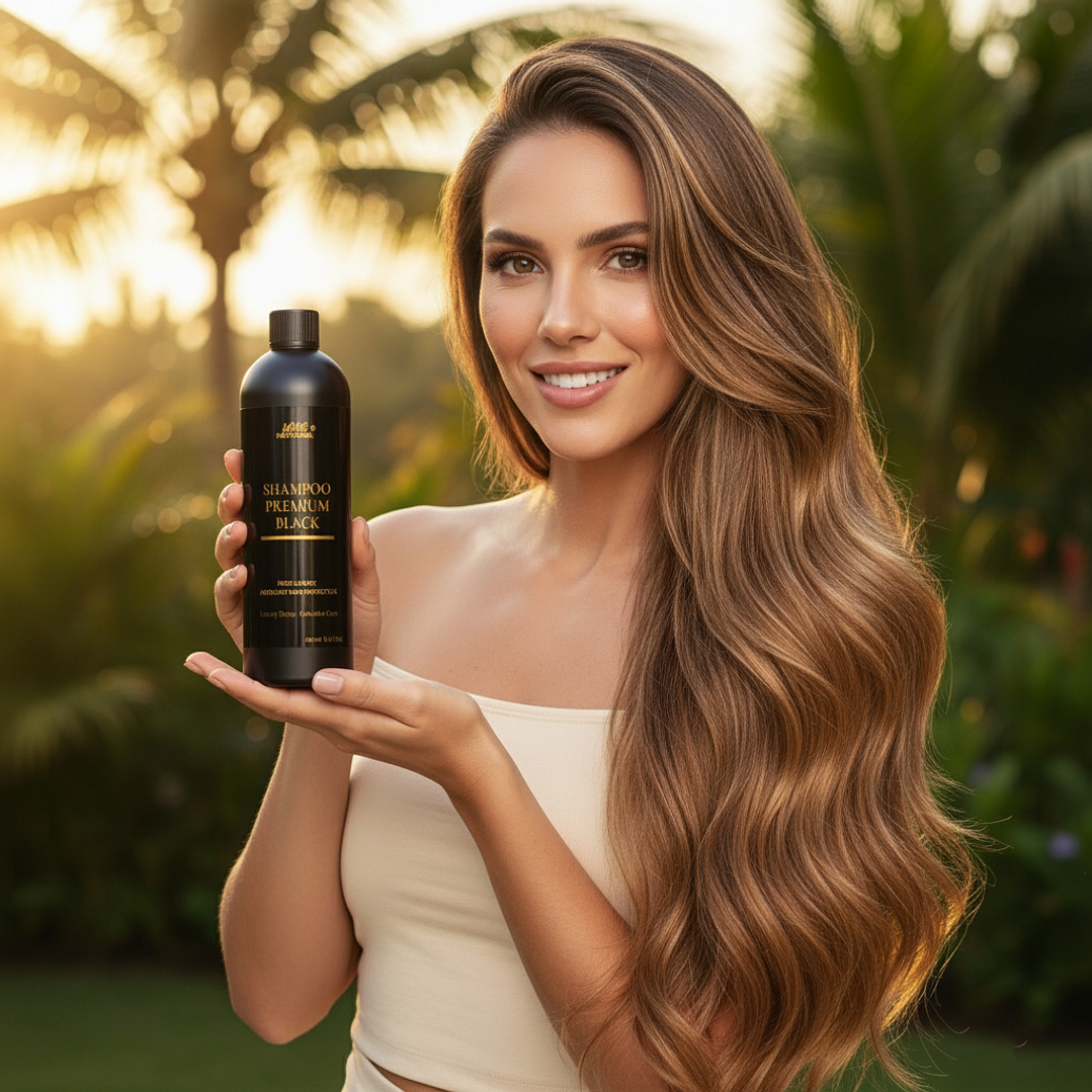 SHAMPOO PREMIUM BLACK  2