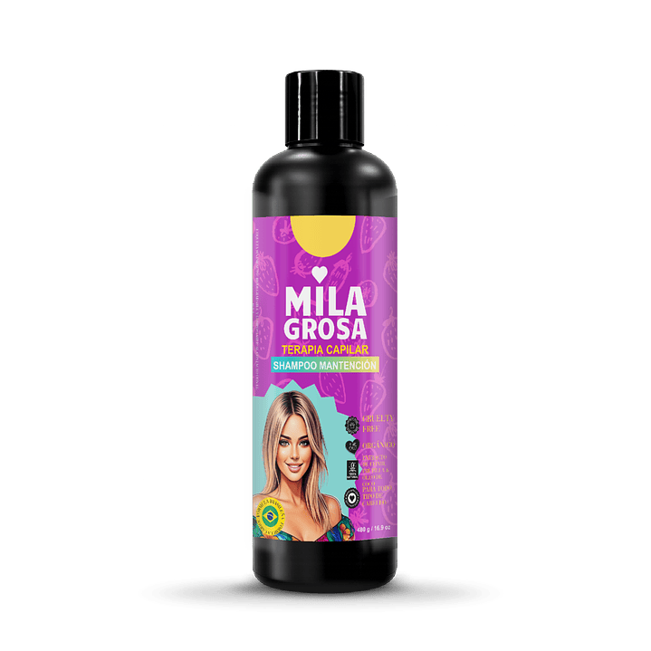 SHAMPOO POST ALISADO MILAGROSA INTENSE 1