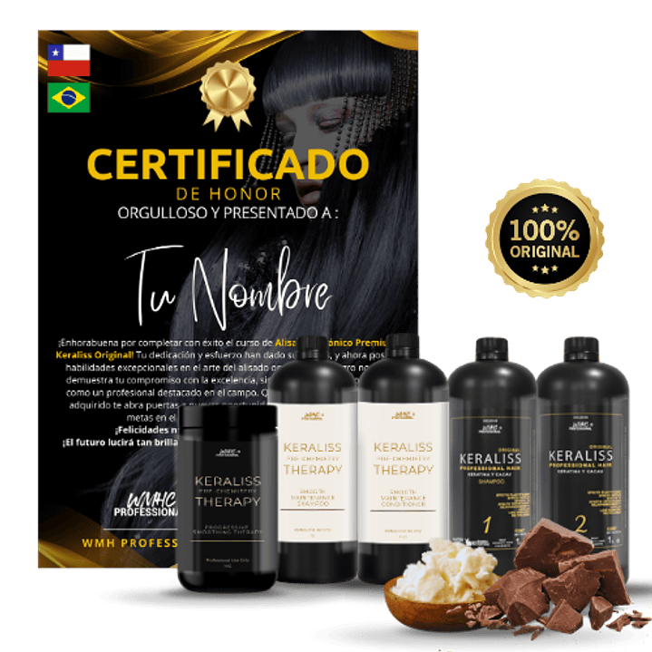 KIT XPERT LUXURY LISO PERFECTO KERALISS ORIGINAL 1