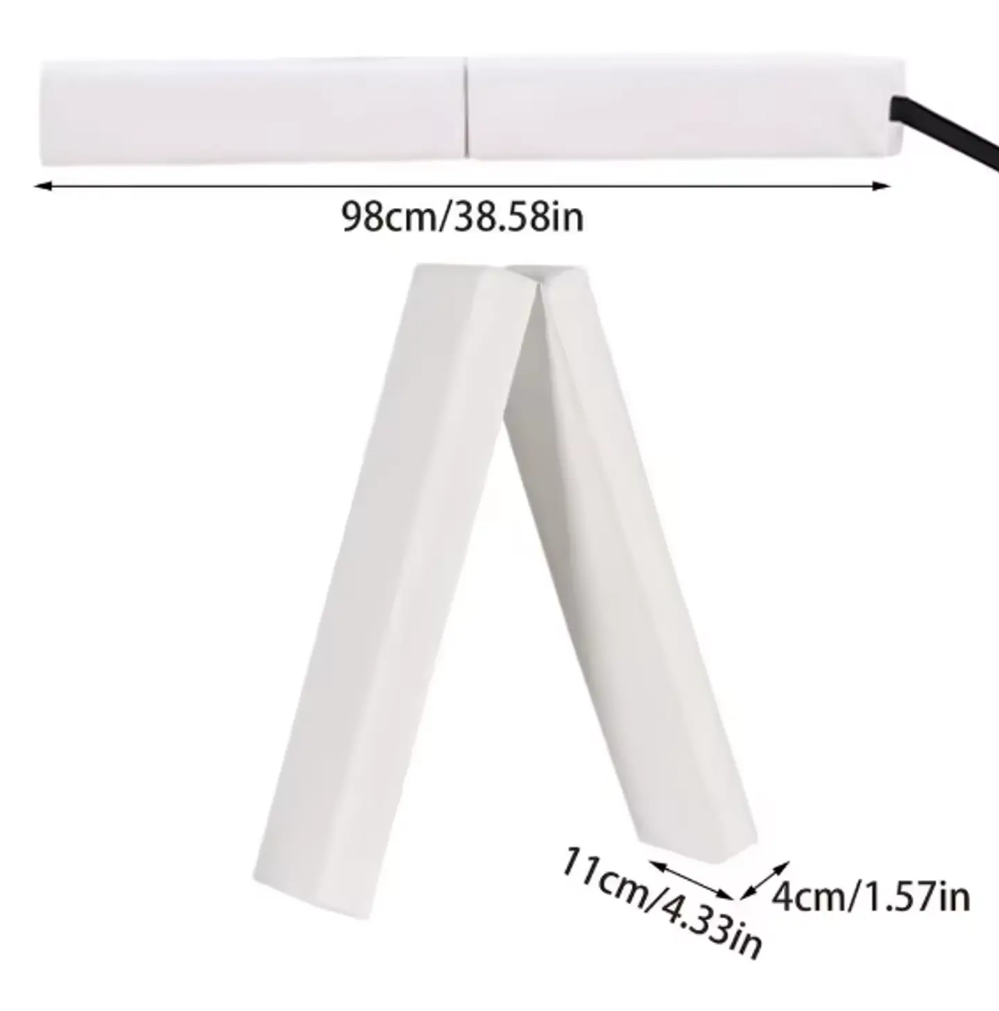 Protector Antiportazos Magnético Blanco para Autos 3