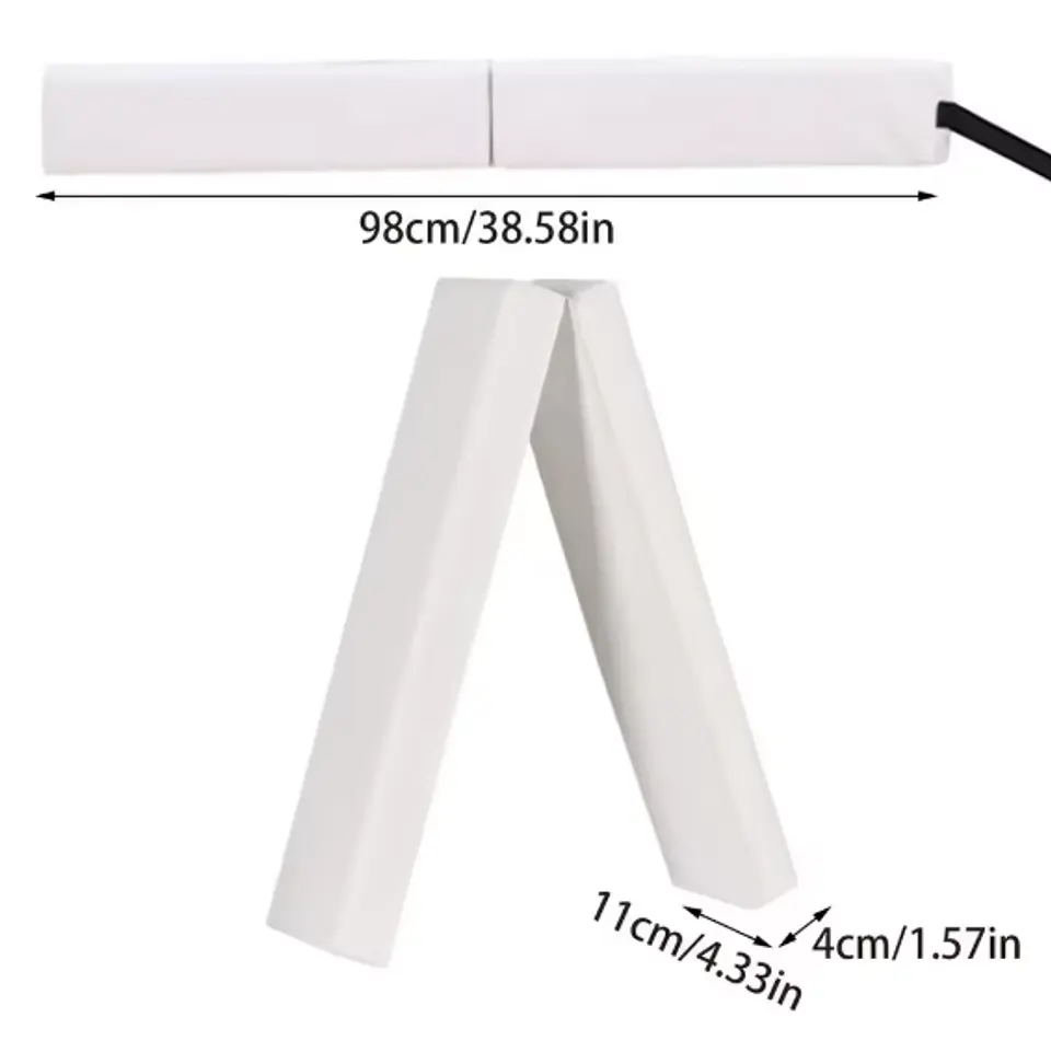 Protector Antiportazos Magnético Blanco para Autos 3