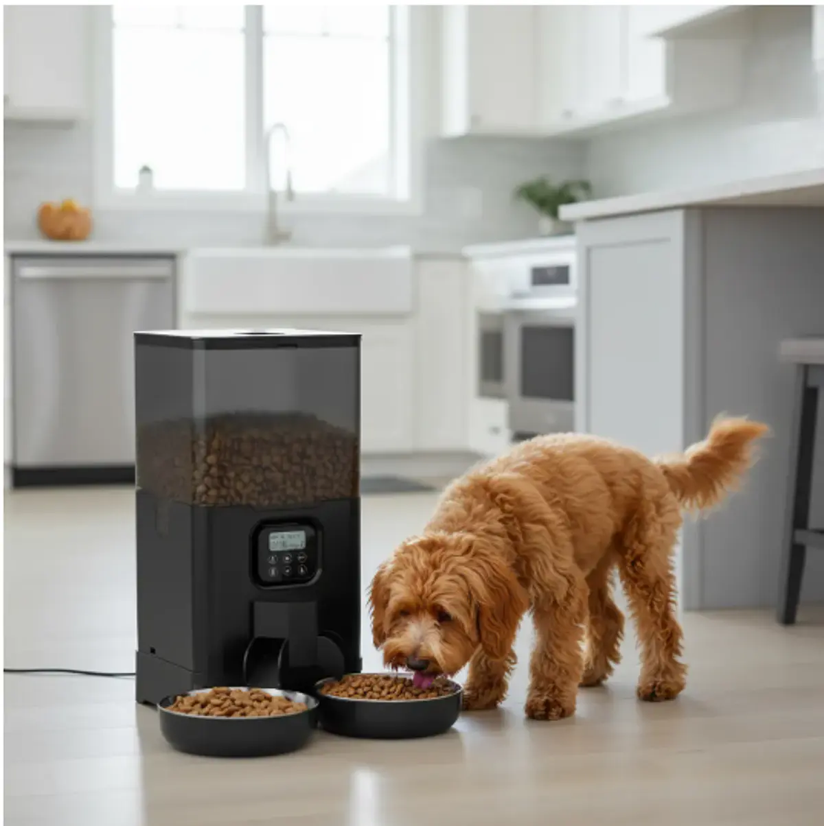 Dispensador de Comida para Gatos y Perros automático