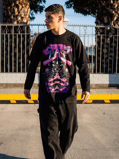 POLERA OVERSIZE PSYCHO KNOWLEDGE