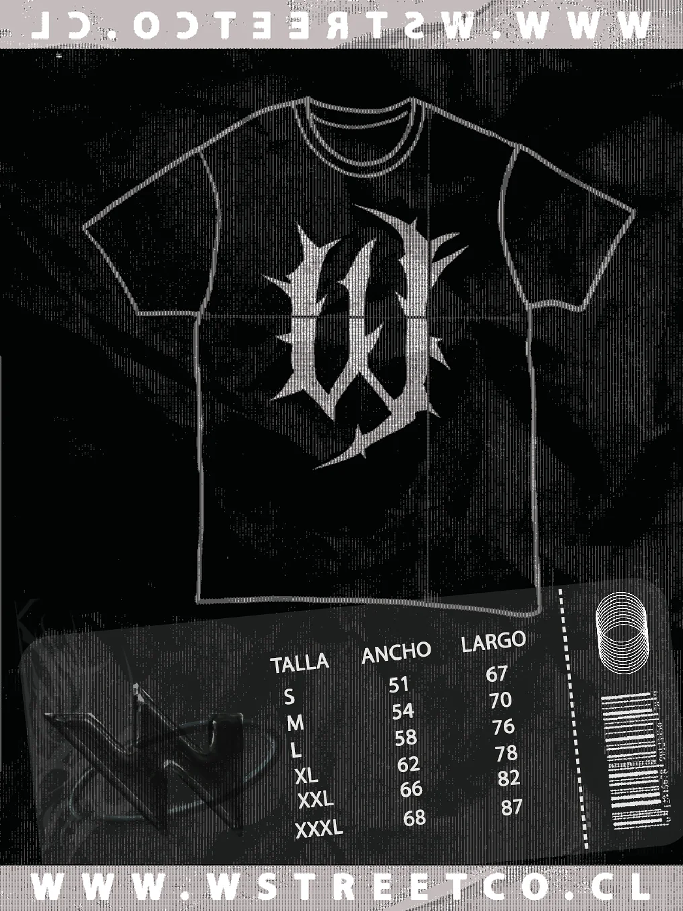 POLERA CHROME HEART 3