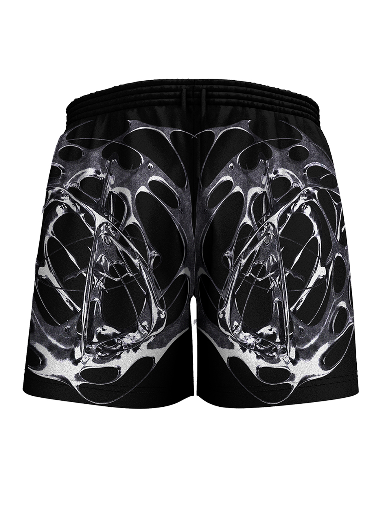 SHORT LIQUID CHROME 1