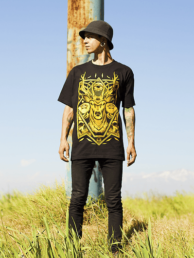 POLERA TÓTEM CIERVO