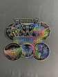Set Nro 1  Stickers Holograficos Vinilo x 7 - Miniatura 3