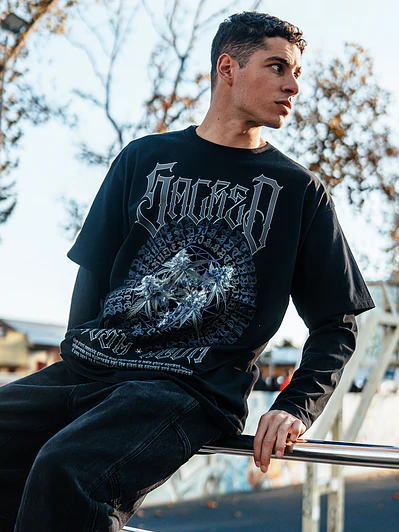 POLERA OVERSIZE SACRED KUSH