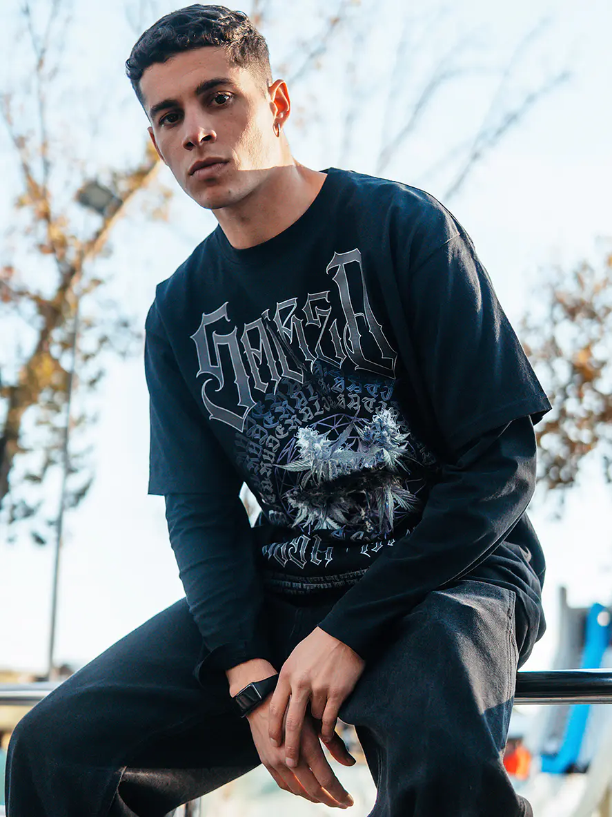 POLERA OVERSIZE SACRED KUSH 4