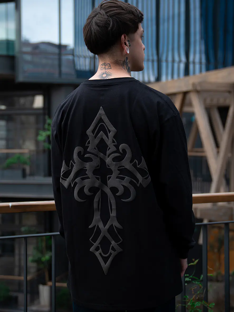POLERA WST - TRIBAL CROSS 1