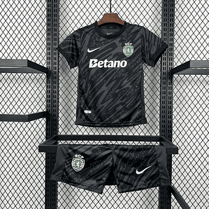 Kit Infantil Sporting CP 2025/26 Guarda Redes - 2 aos 13 Anos