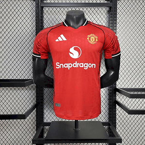 Camisola Manchester United 2025/26 Home Versão Jogador - S ao 2XL