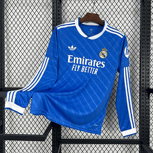 Camisola Real Madrid 2025/26 3ª Manga Comprida - Versão Adepto - S ao 3XL