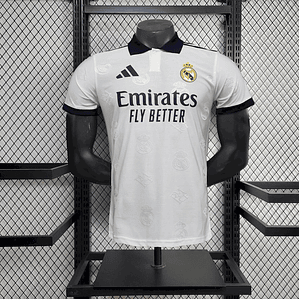 Camisola Real Madrid 2025/26 Branca Versão Jogador - S ao 2XL