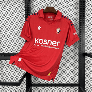 Camisola CA Osasuna 2025/26 Home - Versão Adepto - S ao 2XL